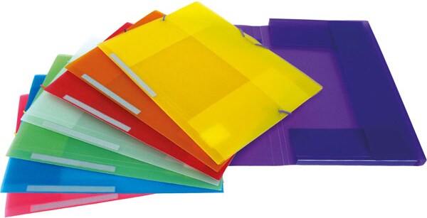 Carpeta con solapas PP Colorgraf Folio fucsia