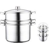 thumbnail of Nudelkocher 4 tlg Gartopf Edelstahl Topf Set