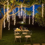 thumbnail of Guirlande suspendue 3 grappes lumineuses H75/125/100cm 288 LED blanc chaud 8 modes prolongeable 31V SMART Connect  Lotti