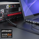 thumbnail of Primewire Cinch zu 3,5-mm-Klinke Audio-Kabel, Stereo HiFi Audio-Adapter mehrfach geschirmt, RCA zu AUX - 5m