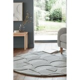 thumbnail of Eleganter Wollteppich `Deben Noah` -, Rutschfest. Farbe: Grau, 160x160 cm | Kadima Design