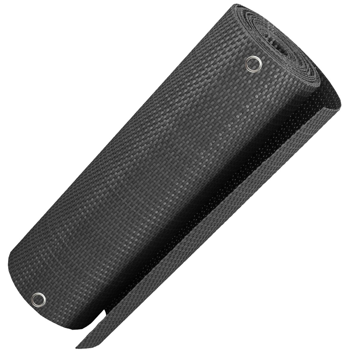 Polyrattan Balkon Sichtschutz Privafence - Balkonbespannung mit Metallösen - UV-fest, Wetterfest, Blickdicht 500x90 cm Anthrazit