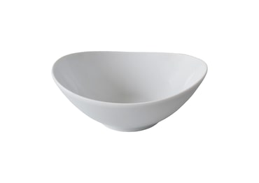 METRO Professional Schüssel Adeani, Porzellan, 18 x 16.5 x 12.1 cm, oval,  weiß, 6 Stück