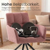 thumbnail of Conjunto de 2 Cadeiras de Jantar Jonah em Tecido vermelho rubi