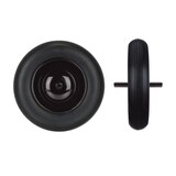 thumbnail of Relaxdays Schubkarrenrad 3.50-8, Vollgummireifen mit fester Achse, Stahlfelge, Ersatzrad Schubkarre, 100 kg, schwarz