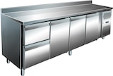 thumbnail of A&S VIP Kühltisch mit 1x 2 Schubladen und 3 Türen -2 bis +8°C 2.230x700x960 mm