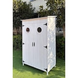 thumbnail of Moderner Gartenschrank TONI weiß