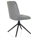 thumbnail of Bezoekersstoel / Eetkamerstoel TARVISO I Stof grijs hjh LIVING