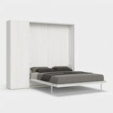 thumbnail of Itamoby Letto matrimoniale a scomparsa 160 verticale Kentaro con colonna Bianco Frassino