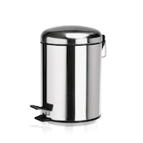 thumbnail of Poubelle à pédale avec bac plastique Ø 25 cm 12 ltr inox plastique - Was Germany