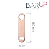 thumbnail of Flaschenöffner, BarUp, Kupfer, 180x40x(H)2mm