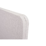 thumbnail of Divisorio acustico da scrivania HWC-G75, bacheca da scrivania con schermo privacy per ufficio, a doppia parete in tessuto/tessuto ~ 65x60cm grigio