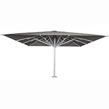 thumbnail of Gastronomie-Luxus-Sonnenschirm HWC-D20b, XXL-Schirm Marktschirm, 5x5m (Ø7,2m) Polyester/Alu 87kg ~ anthrazit