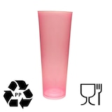 thumbnail of VASOMADRID S.L., Vaso tubo 300 ml, Caja de 500 uds en bolsas de 10 uds, PP Reutilizable, ref. mi-500b