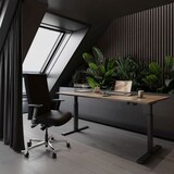 thumbnail of Bisley E-WonderTech elektrisch höhenverstellbarer Schreibtisch 140x80 cm in weiß - Elektrischer Tisch höhenverstellbar mit Memory-Funktion