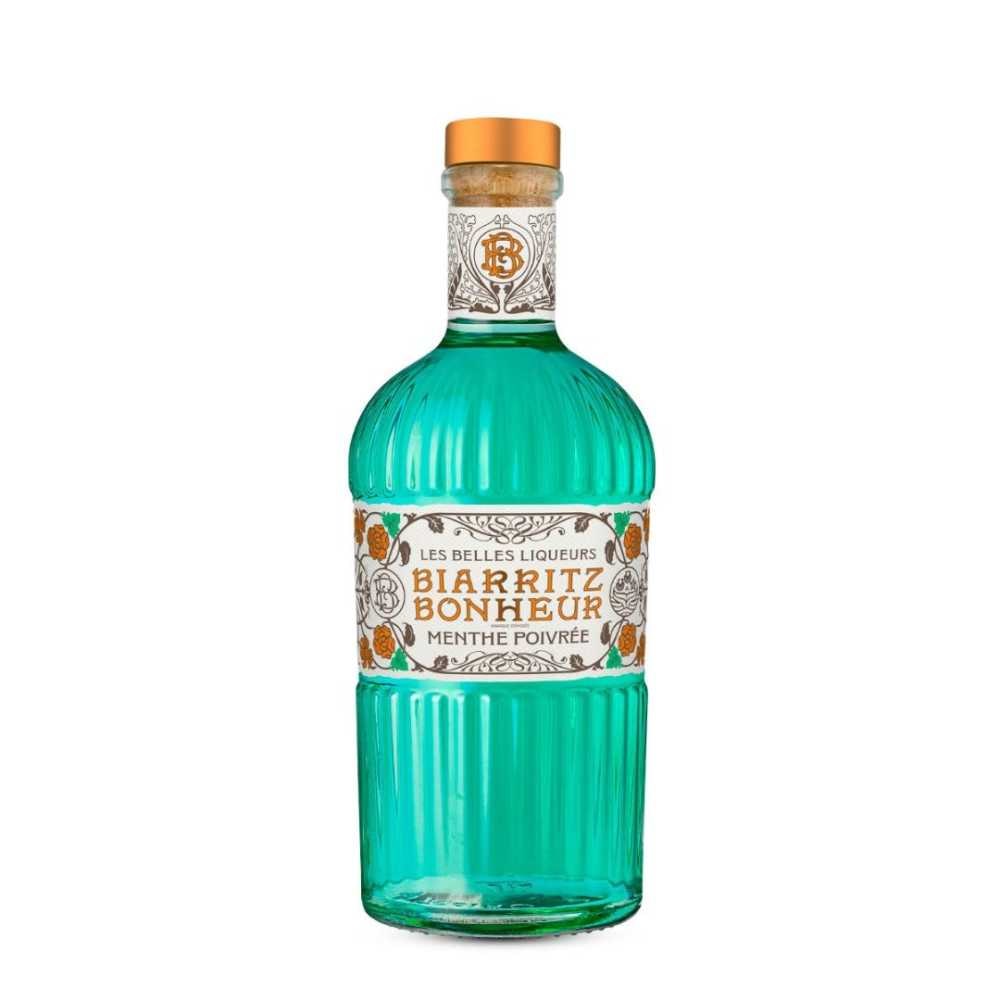 Biarritz Bonheur Liqueur Menthe Poivrée 70cl 17%