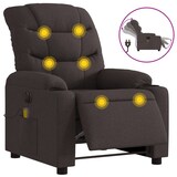 thumbnail of vidaXL Massagesessel Elektrisch Dunkelbraun Stoff