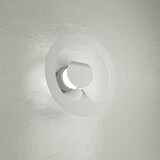 thumbnail of Applique Moderna Tonda Fuel 1 Luce In Metallo Grigio Gx53