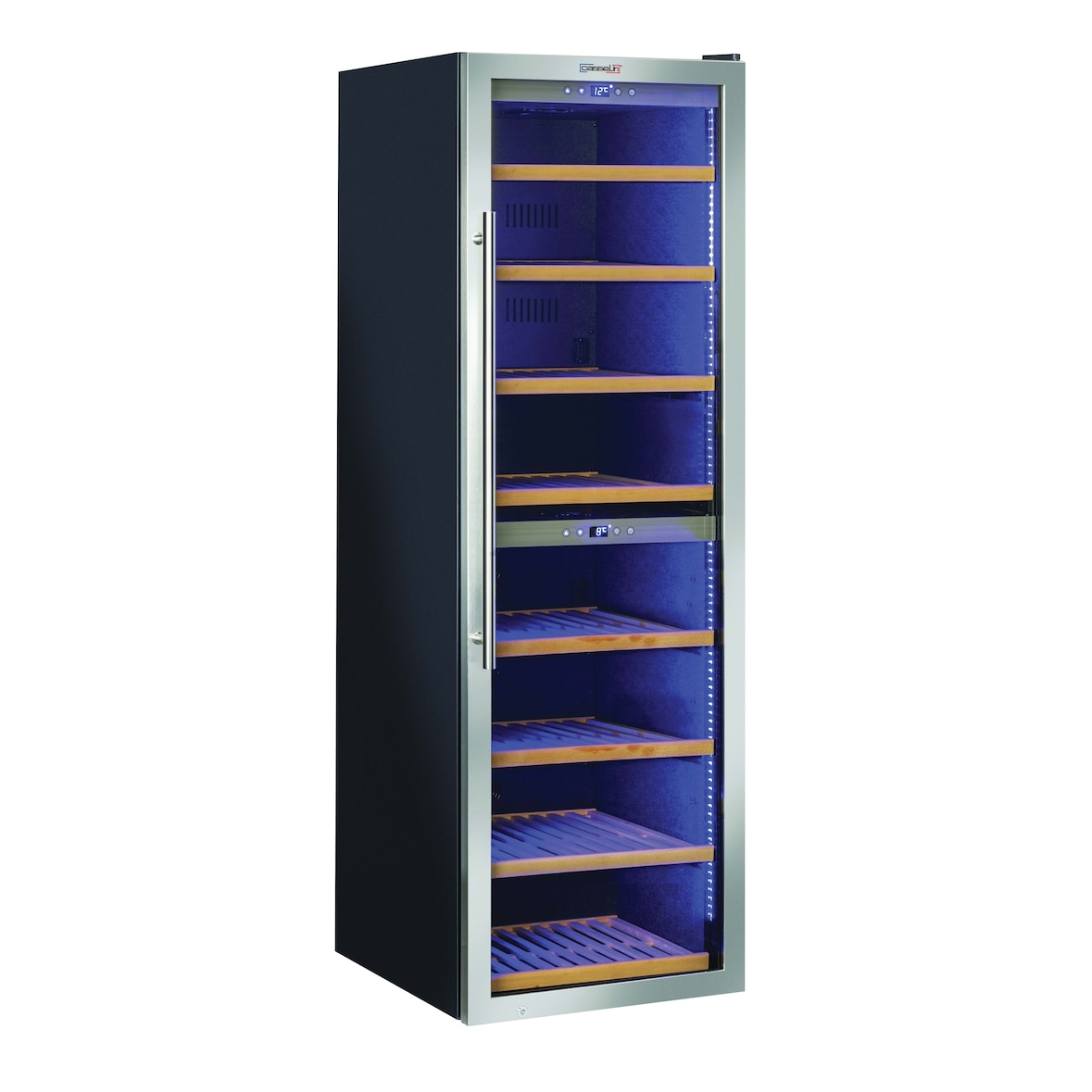 Vinoteca doble zona 163 botellas CCAV163BZ Casselin