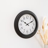 thumbnail of Atmosphera - Relógio decorativo de vidro Ø40x4cm na cor preta