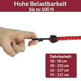 thumbnail of MONZANA® 12x Spanngummi Set Metallhaken 4 Größen 30-95 cm Gepäckspanner Expander