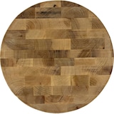 thumbnail of Ronde Houten Snijplank - ø 27 x 4,5 cm - Horeca Kwaliteit - Hakblok Hout - Dikke Snijplank - Bruin