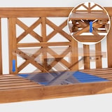 thumbnail of Banc en teck Luka Teck/150 cm