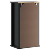 thumbnail of vidaXL Bad-Wandschrank BERG Schwarz 40x27x71,5 cm Massivholz Kiefer