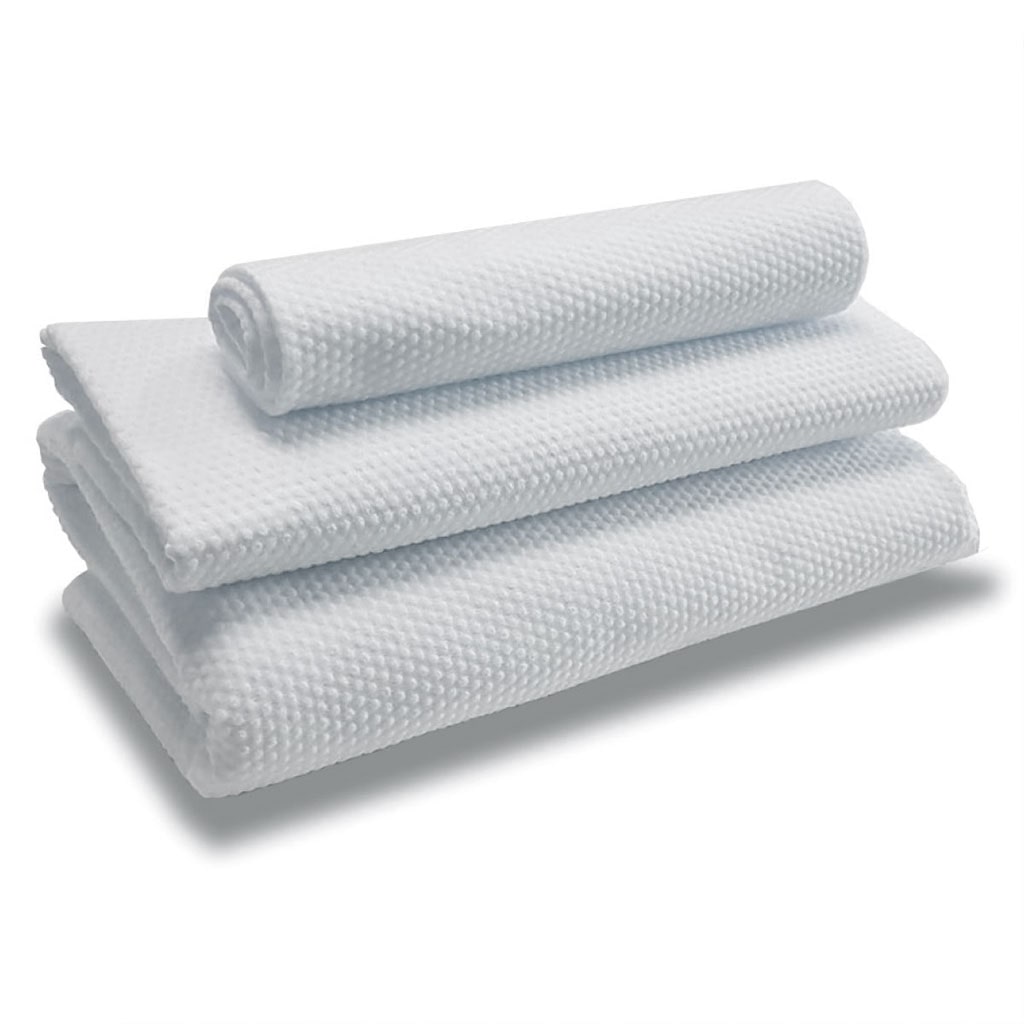 25 BATH SET Einweg Eco-Bio aus Biologisch Abbaubarer Viskose, Jedes Set Enthält 1 Duschtuch 100x150 cm, 1 Handtuch 50x100 cm, 1 Handtuch 40x60 cm