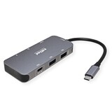 thumbnail of ROLINE USB 3.2 Gen 2 Type C Multiport Docking Station, 4K HDMI, LAN