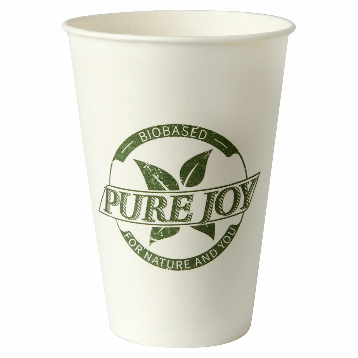250x Pappbecher Heißgetränkebecher ToGo 0,2 l Biobased ohne Plastik
