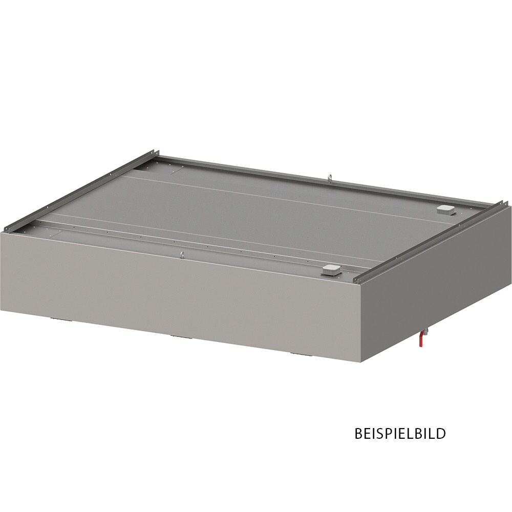 Stalgast Deckenhaube "Expert Line", Kastenform 2300 mm x 2400 mm mit LC2 Typ A Zyklonen-/Labyrinthfilter