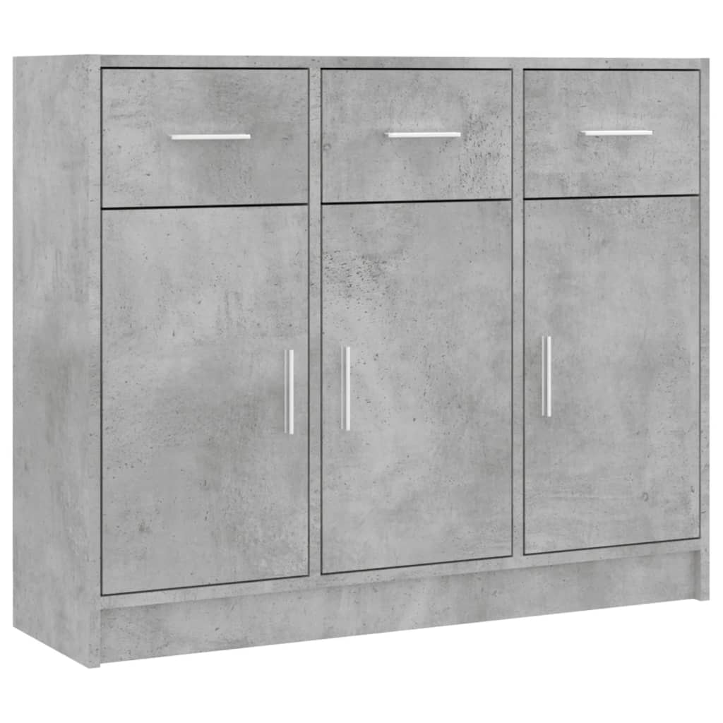Helloshop26 - Buffet Sideboard Kommode Kleiderschrank Aufbewahrungsmöbel Organizer für Küche Wohnzimmer Lounge 91 x 28 x 75 cm 02_0032125