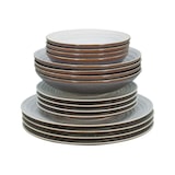 thumbnail of CreaTable Neapel Offwhite Tellerset 16-tlg Steinzeug