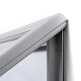thumbnail of Schaukasten Outdoor 9xA4 silber