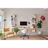 thumbnail of Zafferano Wiederaufladbare LED-Tischleuchte Pina L Schreibtisch - 6 W, IP65, Touch-Dimmer, Magnetkopf, modernes Design für drinnen und draußen - Titan