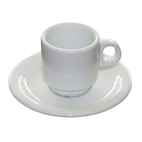 Dúzia De Chavena Cafe Catering Branco (12 Unidades)