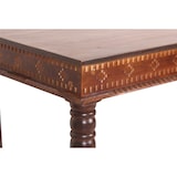 thumbnail of SIT Möbel Eettafel 140 x 70 cm | gerecycleerd oud hout bruin | met fijn houtsnijwerk | B 140 x D 70 x H 76 cm | 05114-30 | Serie ALMIRAH