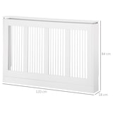 thumbnail of HOMCOM Copritermosifone Moderno a Doghe per la Casa Bianco