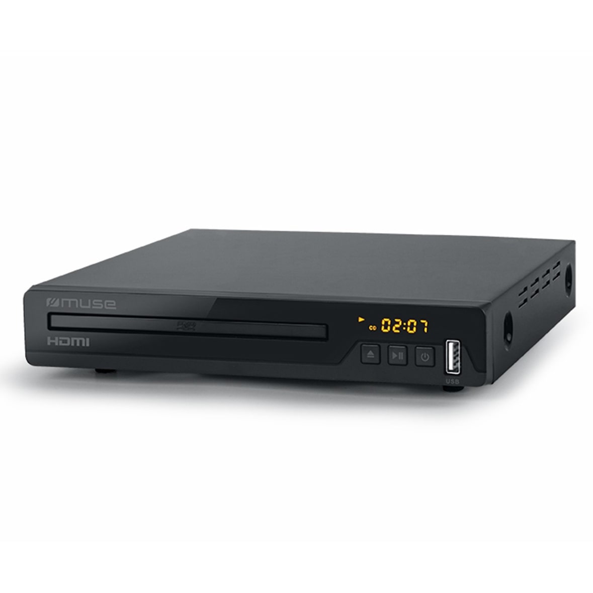 Lecteur DVD Muse M-55 DV - USB, sortie HDMI/RCA/composite/Coaxiale - FULL HD, Mp3, JPEG Xvid - Ecran LED