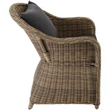 thumbnail of tectake Conjunto de ratán y aluminio lujoso compuesto de 2 sillones y mesa  Natural