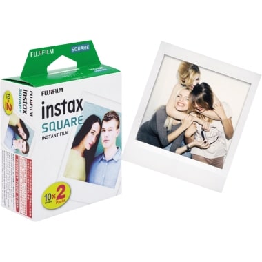 Fujifilm Sofortbildfilm INSTAX SQUARE 16576520 20 Aufnahmen