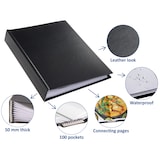 thumbnail of Protège-documents Rillstab Original A4 noir 100 pochettes RI99494