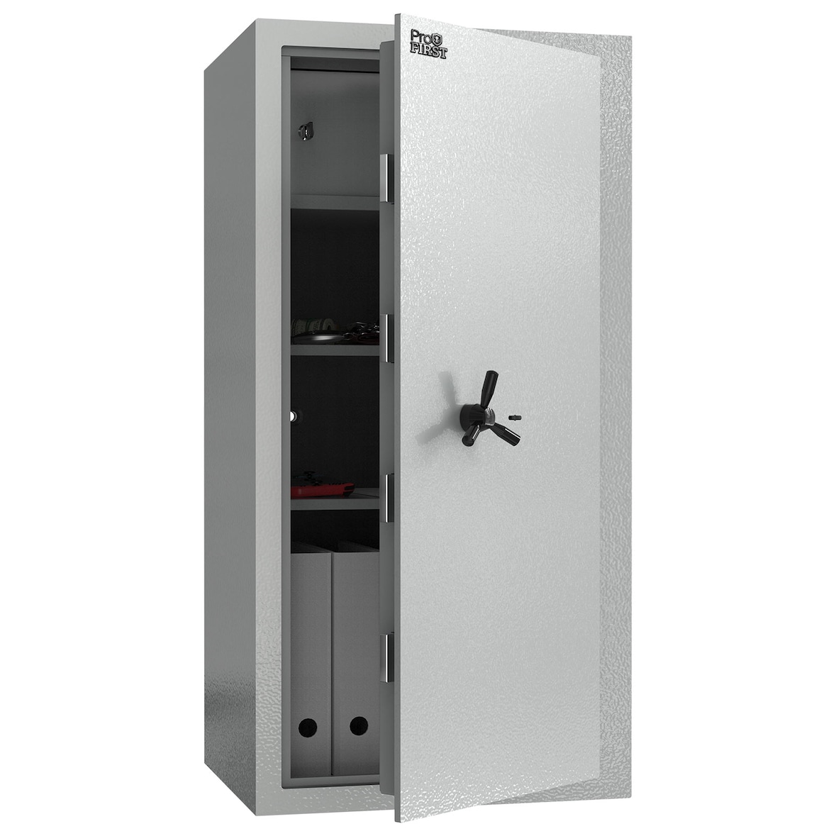 Profirst Wertschutzschrank EN1 Fortress 110 Doppelbartschloss lichtgrau