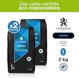thumbnail of Café en grains | Crema 2x1kg | Café Royal Pro | Certifié Rainforest