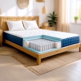 thumbnail of Französisches Doppelbett 140 X 200 Taschenfedern und Memory Foam | Höhe 30 cm | Allergikerfreundlich | Made in Italy