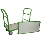 thumbnail of Profi Etagenwagen 250 kg 2 Etagen höhenverstellbar Plattformwagen Transportwagen Handwagen