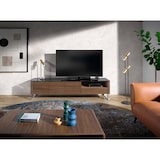 thumbnail of Angel Cerdá  Mobile TV in legno di noce e piano in vetro temperato nero 3047C