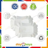 thumbnail of DayBays 24000 Stk. Pommesschale KU51 ca 9x14x3 cm laminiert weiß ohne Beschichtung