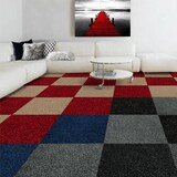 thumbnail of Loseta de moqueta rojo lava 50 x 50 cm / caja 20 uds. - 5m² / hogar / oficina / comercio